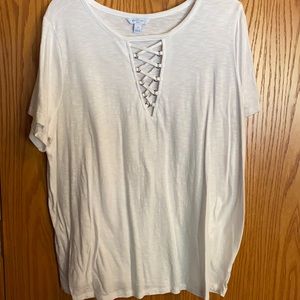 Boutique plus brand tee
